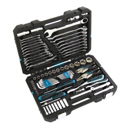 Gross Набор инструментов, 1/4, 1/2, CrV, 120 зубьев, 78 предметов 14148