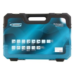 Gross Набор инструментов, 1/4, 1/2, CrV, 120 зубьев, 78 предметов 14148