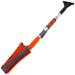 Stels Щетка-сметка для снега со скребком, трансформер 55314
