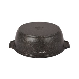 KUKMARA Кастрюля-жаровня 3л со стеклянной крышкой, АП линия Granit Ultra (Original) жго31а