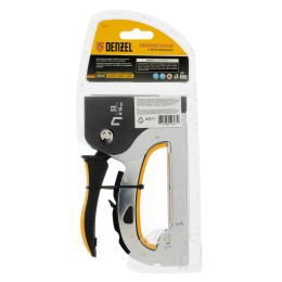 Denzel Степлер мебельный, стальной корпус, быстрая загрузка, регул. силы удара, тип 53, 4-14 мм 40211