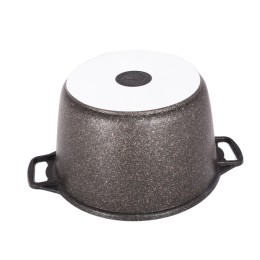 KUKMARA Кастрюля 6л со стекл. крышкой, АП линия Granit ultra (Original) кго62а