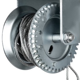 Matrix Лебедка шестеренчатая, тяга 0.8 т, тросовая 522735