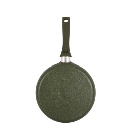 Кукмара Сковорода блинная 24 см с ручкой, АП линия Trendy style (Malachite) сб240tsml