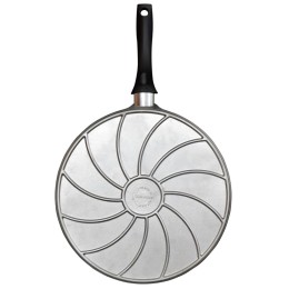 Кукмара Сковорода-чудушница (классическая) 32 см, АП (темный мрамор) счмт324а