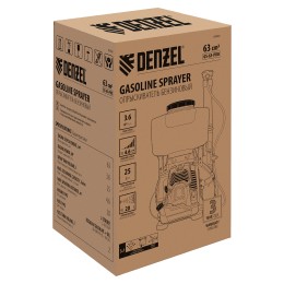 Denzel Опрыскиватель бензиновый GS-63-PRO, 63 см3, бак 25 л 65302