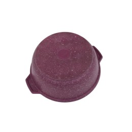 KUKMARA Кастрюля-жаровня 3л со стеклянной крышкой, АП линия Trendy style (Mystery) ж31tsm