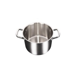 Кукмара Кастрюля из нержавеющей стали 7л со стеклянной крышкой, линия Leon LN-CA7024G