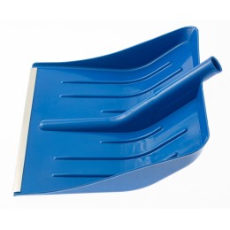 Сибртех Лопата для уборки снега пластиковая, синяя, 400 х 420 мм, без черенка, Россия, 616185