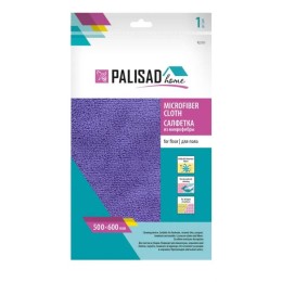 Palisad Салфетка из микрофибры для пола, 500 x 600 мм, фиолетовая, Home 92331