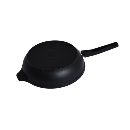 Кукмара Сковорода 26/6 см с антипригарным покрытием, со съемной ручкой АП линия Традиция с263а