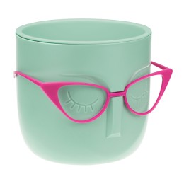 М-ПЛАСТИКА Кашпо МАРИ со вставкой ФИСТАШКОВЫЙ (д=115мм) М 3075 