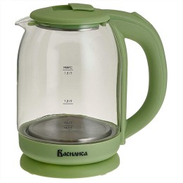 ВАСИЛИСА Чайник электрический 1500 Вт, 1,8 л ВА-1035 зеленый