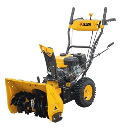 Denzel Гибридная снегоуборочная машина с функц. подметания SWB-600, 212 сс, руч. старт, 2 насадки 97661