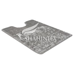 SHAHINTEX Коврик 60*80 СЕРЫЙ для ТУАЛЕТА 00-00006470