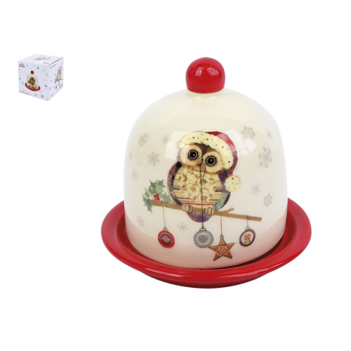 Лимонница Owl Christmas W004-51