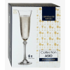 Набор бокалов для шампанского Asio/Alexandra 190мл. 6шт. BOHEMIA 13995