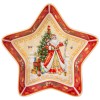 Блюдо Lefard Дед Мороз Звезда 17,5х17,5х3,5 См Красное 85-1747
