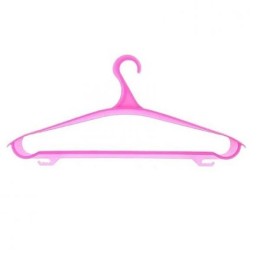 Mallony Вешалка для одежды размер 48-50 фиолетовая (прозрачная). 311385-SK