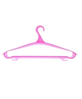 Mallony Вешалка для одежды размер 48-50 фиолетовая (прозрачная). 311385-SK