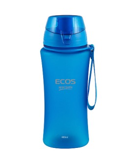 Mallony Бутылка для воды 480 мл ECOS SK5014 голубая. 004735-SK