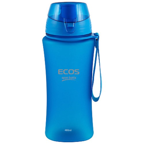 Бутылка для воды 480 мл ECOS SK5014 голубая. 004735-SK