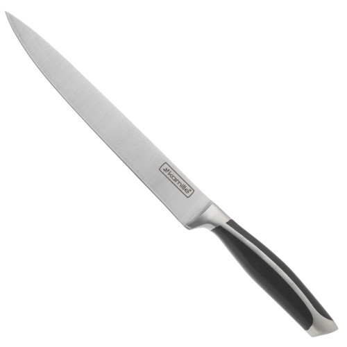 Нож разделочный для мяса Kamille КМ-5119 (лезвие 20 см; рукоятка 13 см) из нержавеющей стали