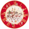 Тарелка Обеденная Lefard Часы 27см Красная 85-1711
