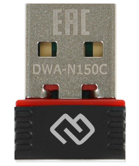 Digma Сетевой адаптер WiFi DWA-N150C N150 USB 2.0