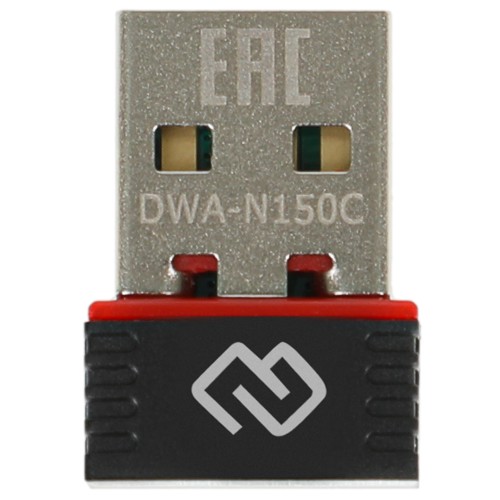 Сетевой адаптер WiFi Digma DWA-N150C N150 USB 2.0