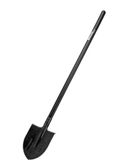 Palisad Лопата штыковая, 210х270х1430 мм, ребра жесткости, удлиненная, деревянный черенок, LUXE 61300