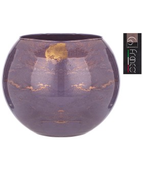 Lefard Ваза Sfera Golden Marble Lavender Диаметр 20см. 316-1605-1