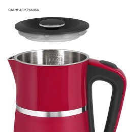 GALAXY Чайник электрический LINE GL0339/красный