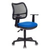 Кресло офисное Бюрократ CH-797AXSN/26-21 спинка сетка черный сиденье синий 26-21