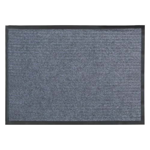 Влаговпитывающий ребристый коврик Kovroff СТАНДАРТ 80x120 см, серый 20902