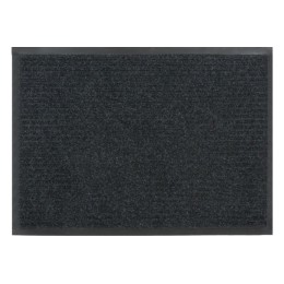 Kovroff Влаговпитывающий ребристый коврик СТАНДАРТ 50x80 см, черный 20201