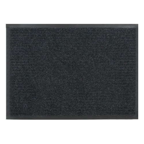 Влаговпитывающий ребристый коврик Kovroff СТАНДАРТ 50x80 см, черный 20201