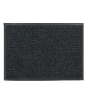 Kovroff Влаговпитывающий ребристый коврик СТАНДАРТ 60x90 см, черный 20301