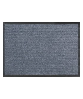 Kovroff Влаговпитывающий ребристый коврик СТАНДАРТ 60x90 см, серый 20302