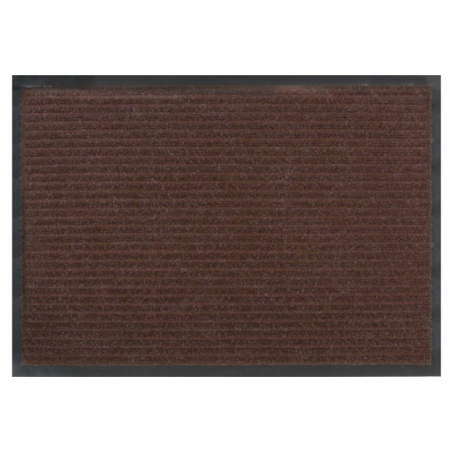 Влаговпитывающий ребристый коврик Kovroff СТАНДАРТ 50x80 см, коричневый 20203