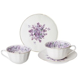 Lefard Чайный Набор Lilac На 2 Пер. 4 Пр. 330 Мл. 760-758