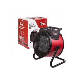 Number One Тепловентилятор электр.None  NEH-3000-1 круглый (3кВт,жел.опора,рег.обор. 30/1500/3000Вт,300м куб/с)