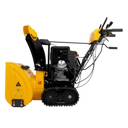 Denzel Бензиновая снегоуборочная машина SBL 711DT PRO, 420cc, гусеницы, эл.старт, блок. дифф. 97656