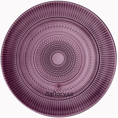 Тарелка обеденная Luminarc Louison Lilac Луизон Лилак - 25 см. L5167