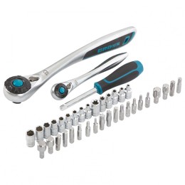 Gross Набор инструментов, 1/4, 1/2, CrV, 120 зубьев, 101 предмет 14151