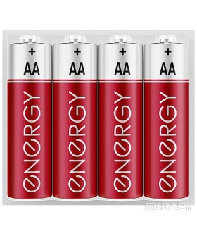 Energy Батарейка солевая R6/4S (AА) пальчиковая