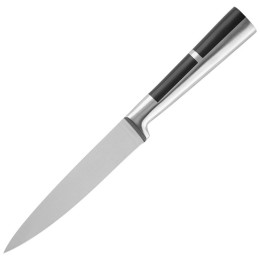 MALLONY Нож универсальный цельнометаллический с вставкой из АБС пластика PROFI, 12,7 см LEONORD 106018-SK