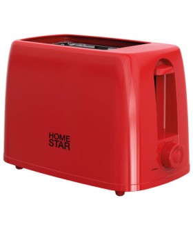 HOMESTAR Тостер HS-1015, цвет: красный, 650 Вт. 106192-SK