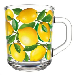 ДЕКОСТЕК Кружка для чая 200 мл Лимоны 335-Д