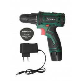 FAVOURITE Акк. дрель-шуруповёрт 12В, 2Ач, 25Нм Li-ion DC 1202 PROMO